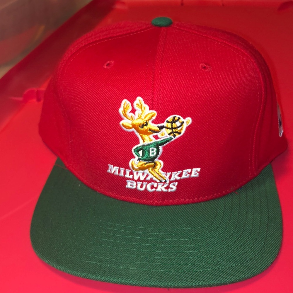 Milwaukee bucks Mitchell and ness SnapBack